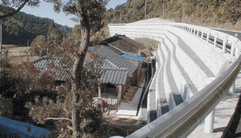 箱型擁壁協会防災点検/鹿児島県薩摩町